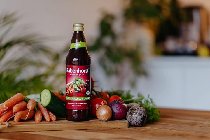 RABENHORST (6 X 700ml) - Suc de legume de înaltă calitate din diferite legume Bauturi fara alcool Naty Shop