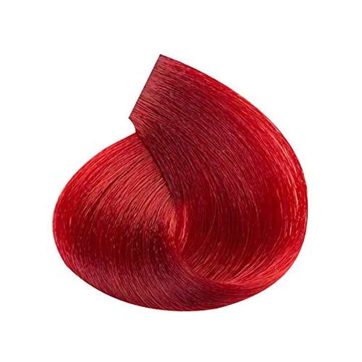 Cremă de colorare permanentă a părului cu semințe de in și aloe vera 100ml (- 7.0 Blond) Vopsea pentru par Naty Shop Superbooster (Roșu 100 Ml (1 pachet)