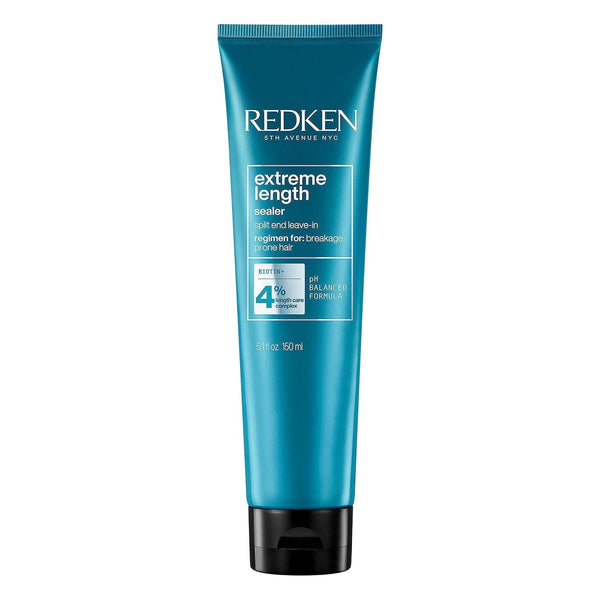 Mască de păr Redken pentru păr lung și puternic, Repară și regenerează, Împotriva ruperii părului, Cu biotină și proteine de soia, Extreme Length Sealer, 150 ml Masca de par Naty Shop Titlu implicit