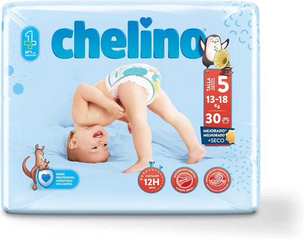 Scutece Indas Fashion & Love, Junior T 5 Pentru 13-18 kg, (30 bucăți) Mama si Copilul Naty Shop