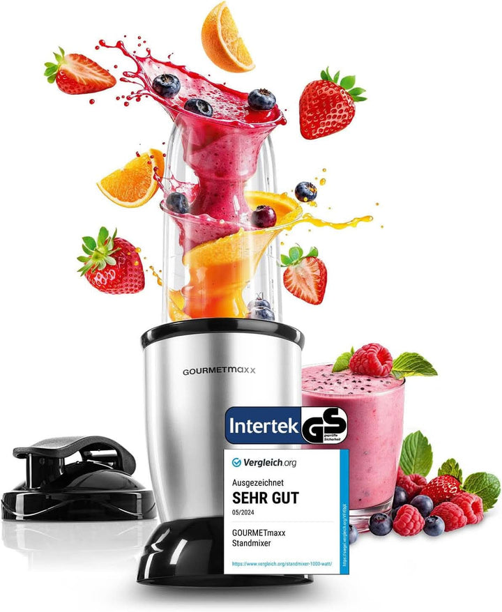 Gourmetmaxx Mr Magic Blender, Smoothie Maker cu pachet de accesorii Xxl Naty Shop