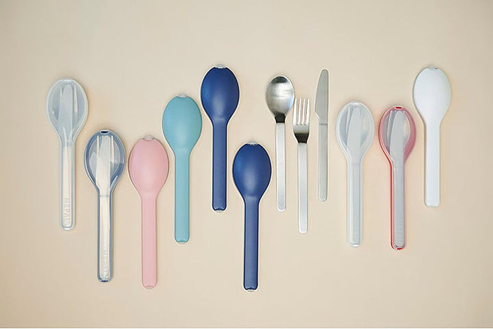 Mepal - Set tacâmuri 3 piese Ellipse, pentru călătorii Bucatarie Naty Shop