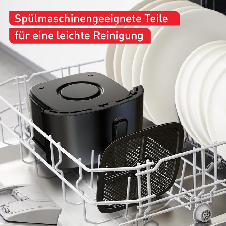 Tefal Easy Fry Max EY2458, 5 litri, Hot Air Fryer, 10 programe automate de gătit, ecran tactil digital Electrocasnice Naty Shop