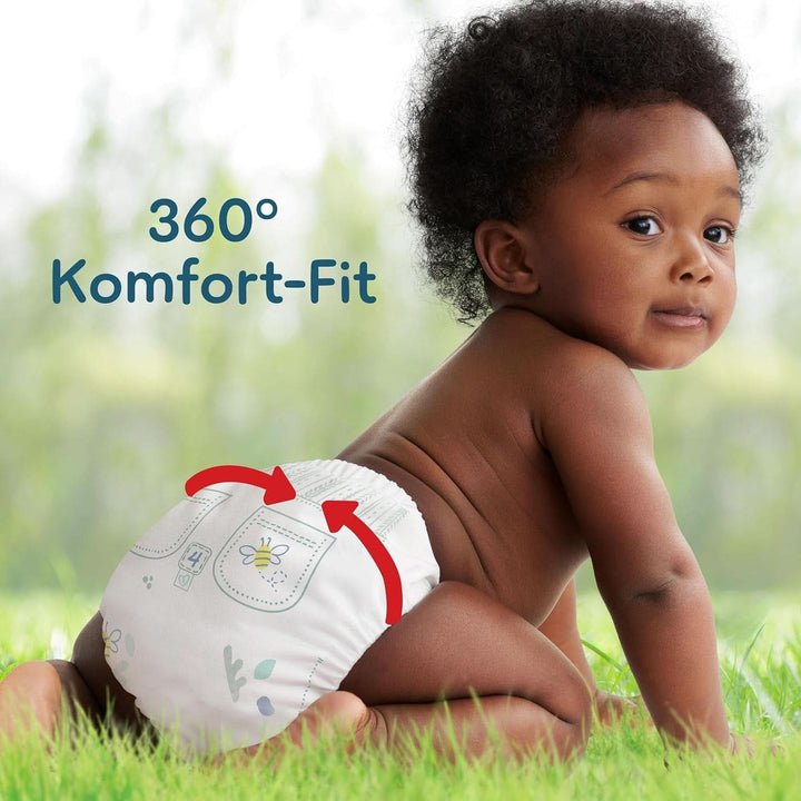 Pampers Harmonie scutece Pants Baby, mărimea 4 (9Kg-15Kg), 168 scutece Mama si Copilul Naty Shop