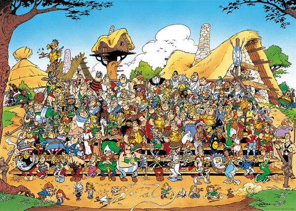 Ravensburger Puzzle 12000473 - Asterix Family Photo - 1000 piese Asterix Puzzle pentru adulți și copii de peste 14 ani Puzzle Naty Shop Design nou