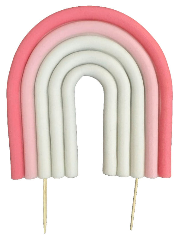 Decoratiune comestibila din zahar, Curcubeu Decoratiuni din Pasta de Zahar Nati Shop