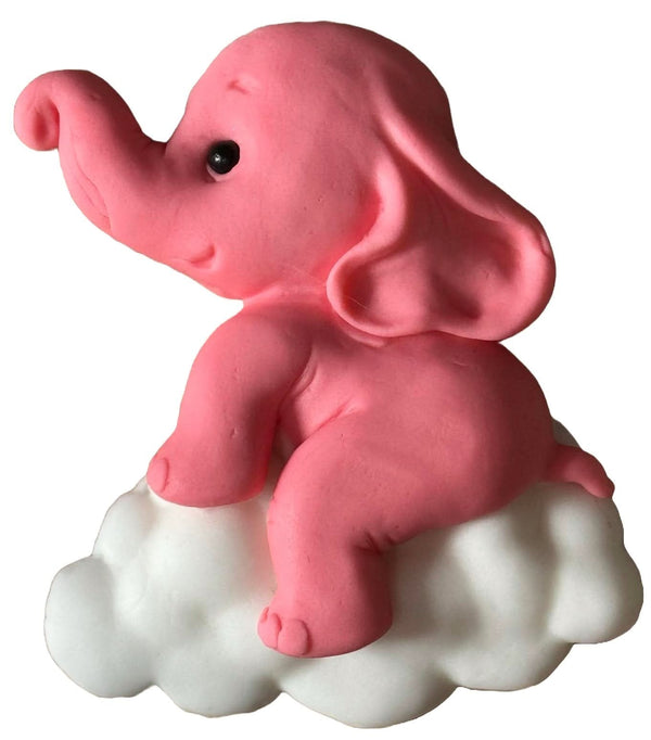Decoratiune comestibila din zahar, Elefant Decoratiuni din Pasta de Zahar Nati Shop