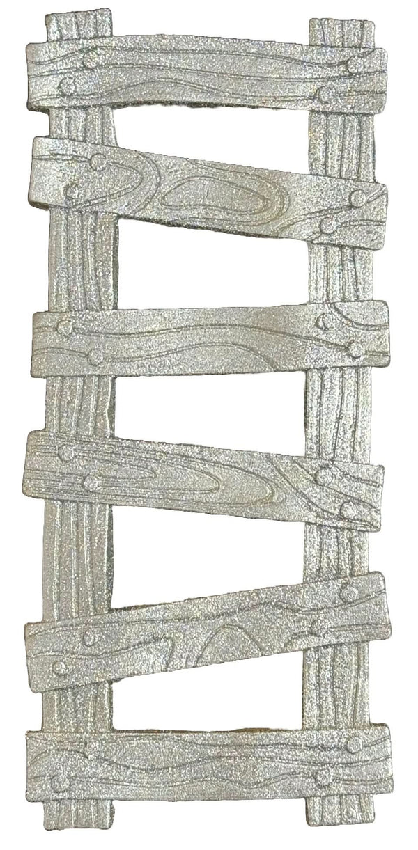Decoratiune comestibila din zahar, Scara argintie Decoratiuni din Pasta de Zahar Nati Shop