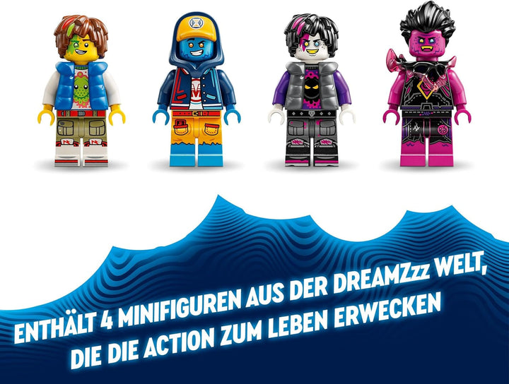 LEGO Dreamzzz 3-In-1 Mateo And Z-Blob The Knight Mech, set de joacă de reconstruit pentru băieți și fete de la 10 ani, cadou pentru copii, set fantezie, robot în 3 variante, jucărie de aventură 71485 Seturi de constructie Besuche den LEGO-Store