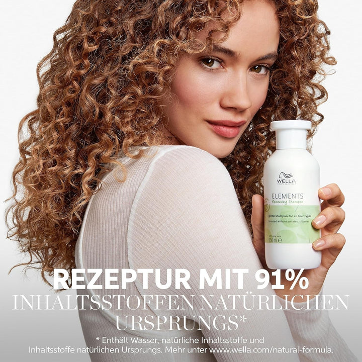 Wella Professionals Elements Renewing, șampon regenerator pentru toate tipurile de păr Duș și baie Wella