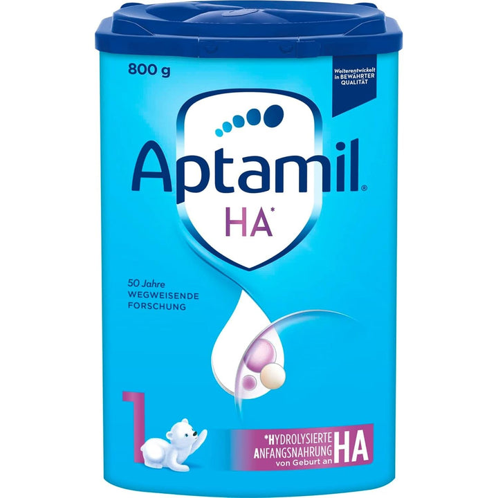 Aptamil HA PRE - Lapte inițial de la naștere, cu DHA, doar lactoză, fără ulei de palmier, lapte praf, 800 g Naty Shop Aptamil Ha 1 800 grame