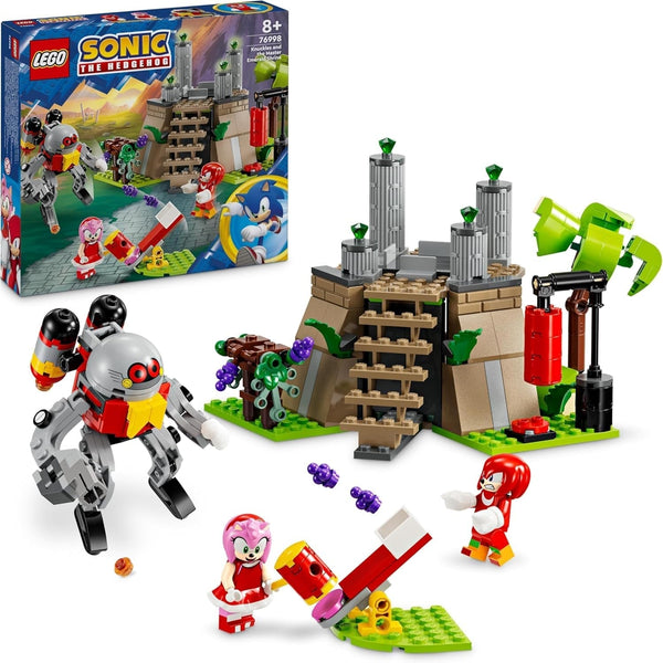 LEGO Sonic the Hedgehog Knuckles And The Shrine Of Master Emerald, jucărie de colecționat, cadou pentru gameri, set de construcție de aventură pentru băieți și fete de la 8 ani 76998 Seturi de constructie Besuche den LEGO-Store Titlu implicit