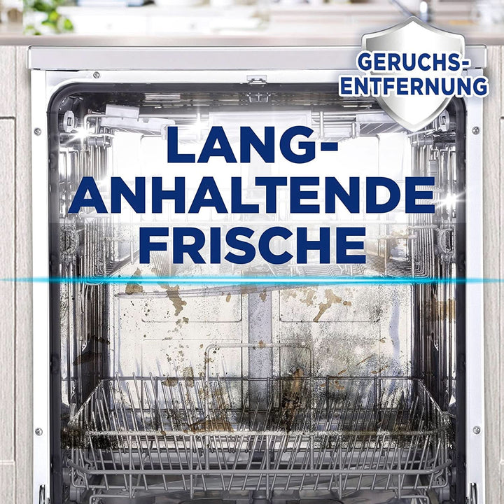 Finish Deep Machine Cleaner Citrus - detergent lichid pentru mașini împotriva calcarului și grăsimii pentru o mașină de spălat vase curată - pachet economic Naty Shop
