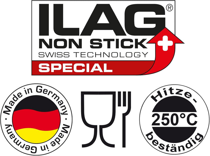 Chg 9942-04 Bratenform Mit Deckel, Antihaftbeschichtet, Anthrazit-Metallic, 37 X 20 X 7 Cm Matrite si tavi pentru copt Naty Shop
