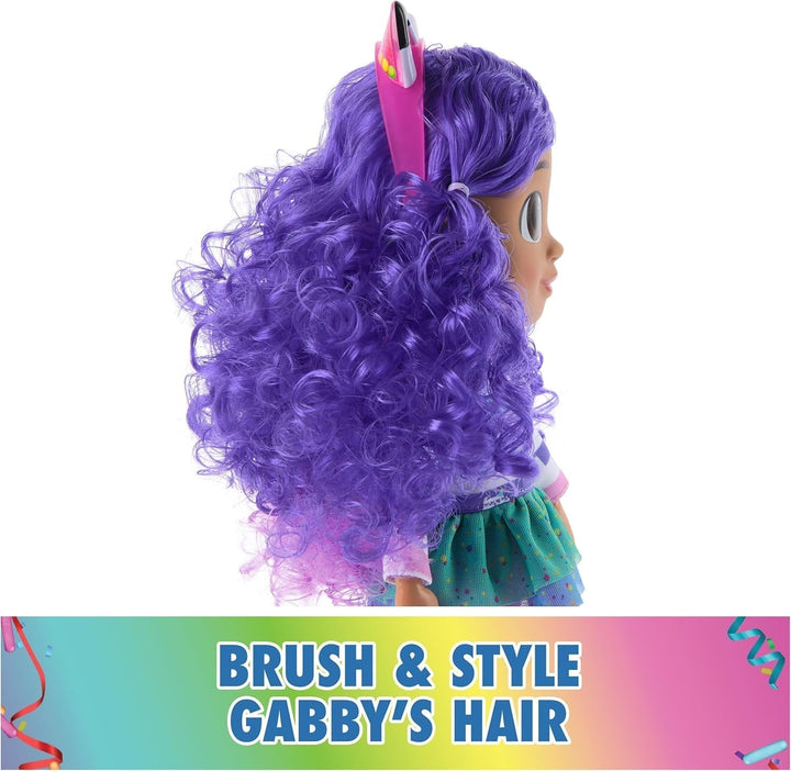 Casa de păpuși Gabby™S, petrecere interactivă Gabby, păpușă mare de 33 cm cu efecte de zgomot și urechi de pisică reversibile, vârsta 3+ Papusi Naty Shop