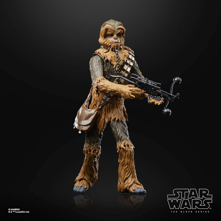 Star Wars Seria Neagră Chewbacca, Figura de acțiune Întoarcerea cavalerului Jedi, 15 cm Action figures Naty Shop