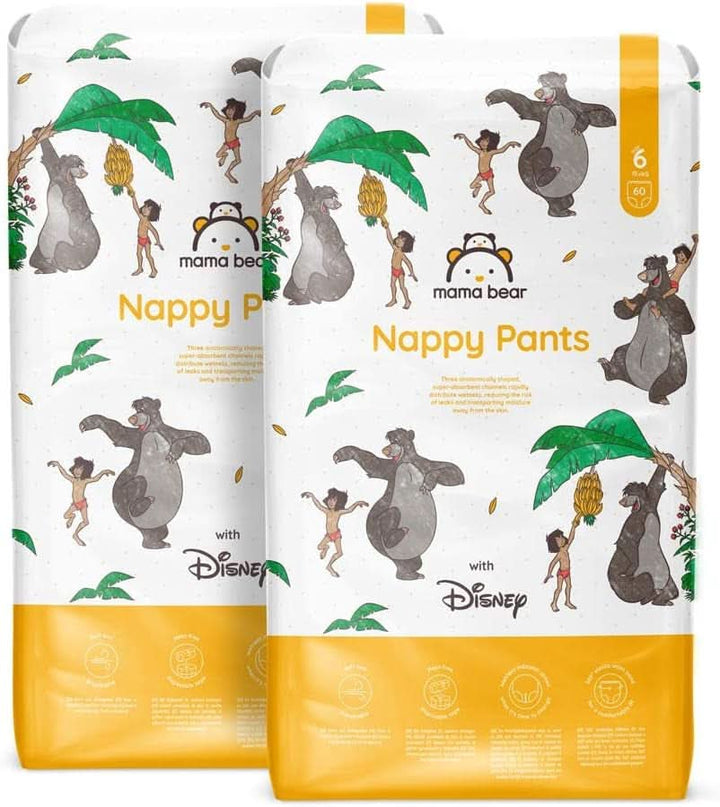 Scutece Mama Bear Disney, mărimea 5 (12-17 kg), alb, 70 bucăți Mama si Copilul Naty Shop 6 (15+ Kg) Pachet lunar