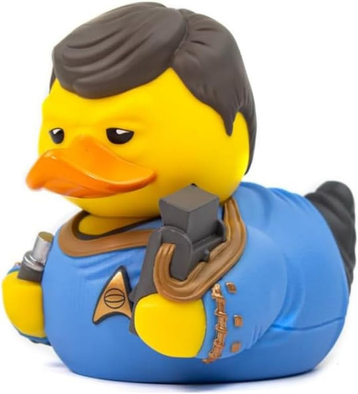 TUBBZ Boxed Edition Spock figurină de colecție cu rață de cauciuc din vinil - Marfă oficială Star Trek - TV, filme și jocuri video Action figures Naty Shop Leonard "Bones" McCoy (ediție cutie)