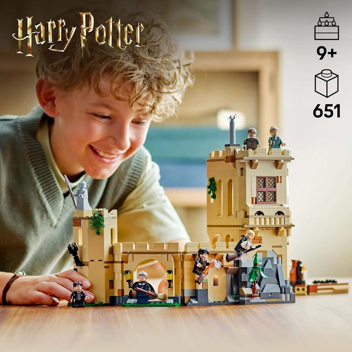 Castelul Hogwarts LEGO Harry Potter: Lecții de zbor, set de joacă de aventură cu 6 minifigurine de colecționat, inclusiv Draco Malfoy și profesorul Mcgonagall, set de joacă de rol pentru băieți și fete de la 9 ani 76447 Seturi de constructie Besuche den LEGO-Store