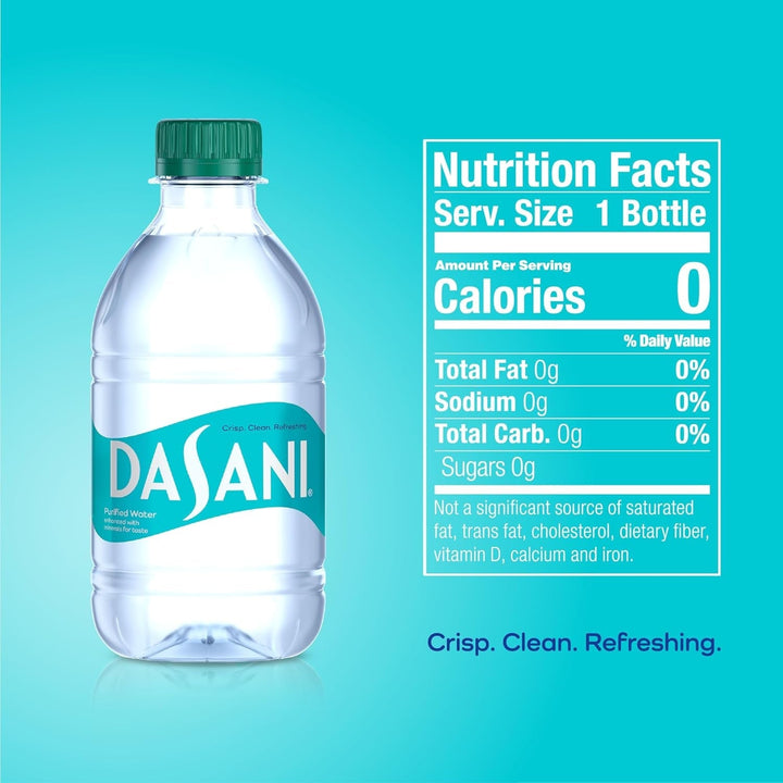 Purified Water Enhanced with Minerals, 12 Fl Oz (Pack of 8) Apa USA Naty Shop