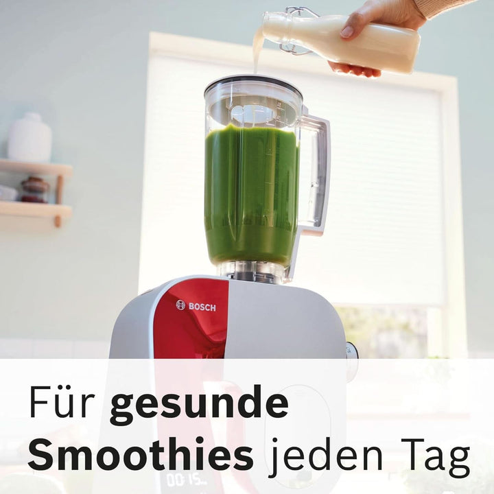 Robot de bucătărie Bosch Seria 4 MUM5X720, cântar integrat, bol din oțel inoxidabil 3.9L, mixer 1.25L, 1000W Accesorii Hrana si Alaptare Bebe Naty Shop