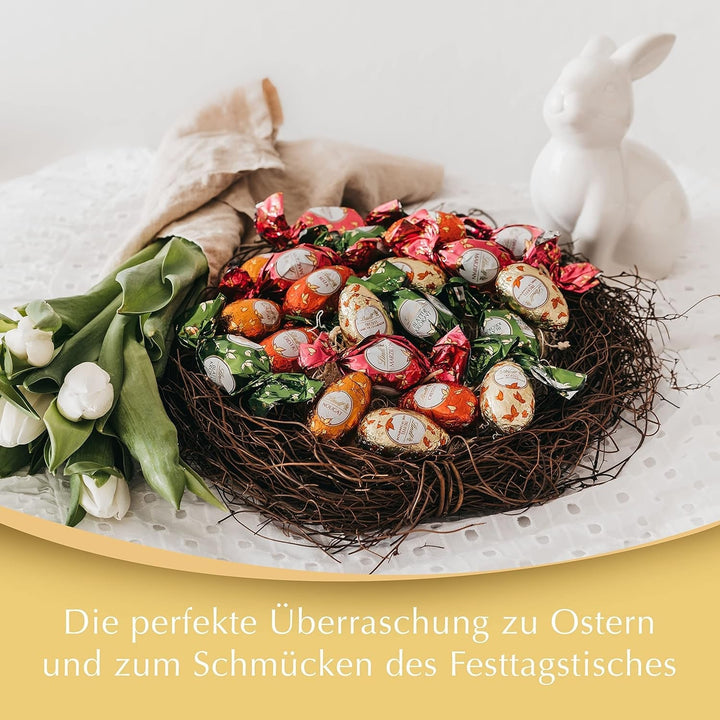 Mix de ouă de ciocolată Lindt | 1775 grame | Cutii cu 4 tipuri de ouă de ciocolată Bomboane de Ciocolata Naty Shop