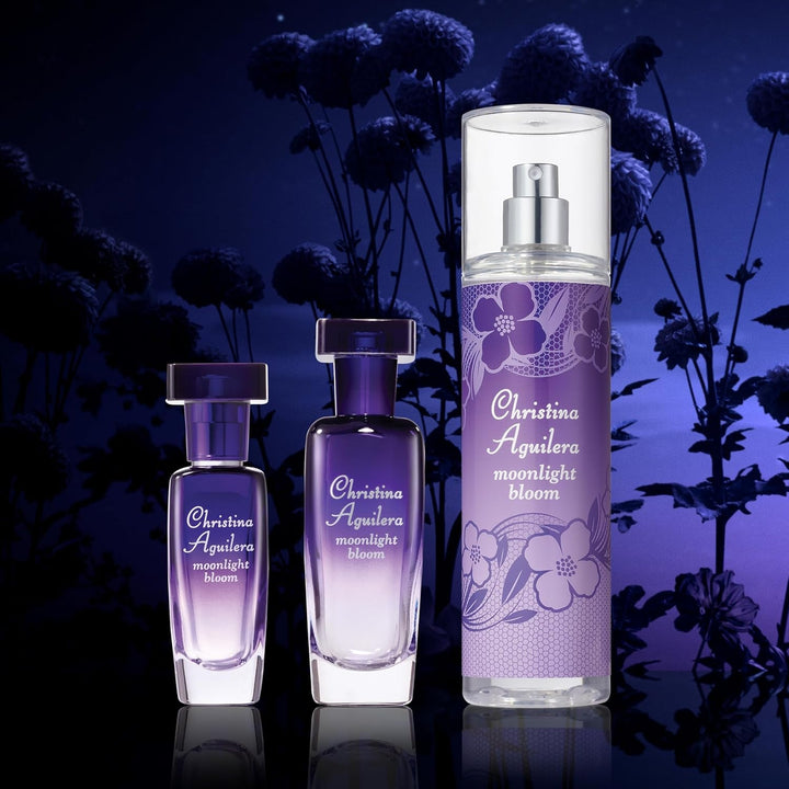 Christina Aguilera - Moonlight Bloom Eau De Parfum, Parfum Floral cu Aromă de Iasomie, Parfum pentru Femei - 30 ml
