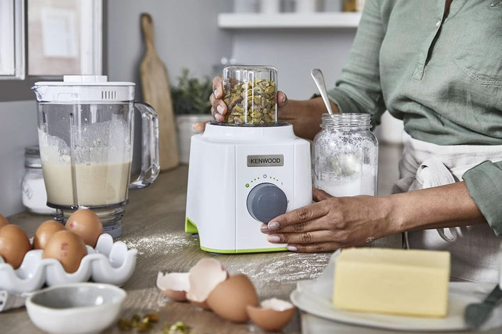 Kenwood BLP41.C0WH Mixer, Kunststoff, Grau, Weiß Bucatarie Naty Shop