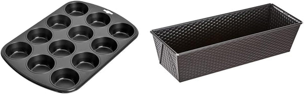 ORIGINAL KAISER Inspiration Muffinform Blech Für 12 Muffins & Classic Backform Kastenform 30Cm X 11Cm X 8Cm Matrite si tavi pentru copt Naty Shop