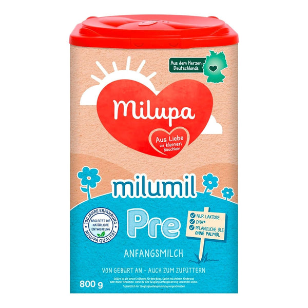 Milupa Milumil Pre, Lapte praf pentru bebeluși - Cu nutrienți importanți și fără ulei de palmier - 800 g Naty Shop