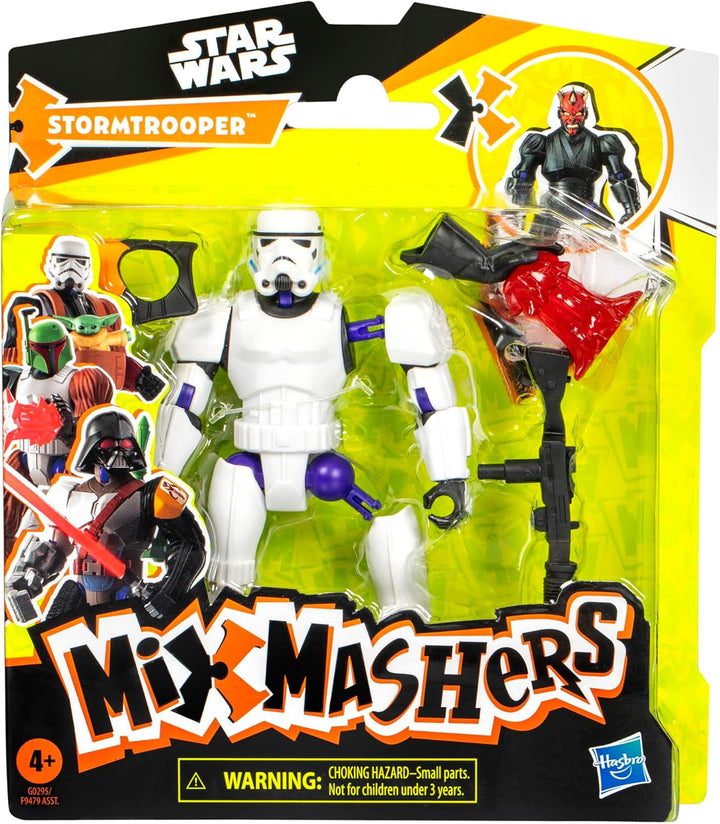 Star Wars Mixmashers Stormtrooper Personalizabil Mix-And-Match Figura de acțiune și accesorii Action figures Naty Shop