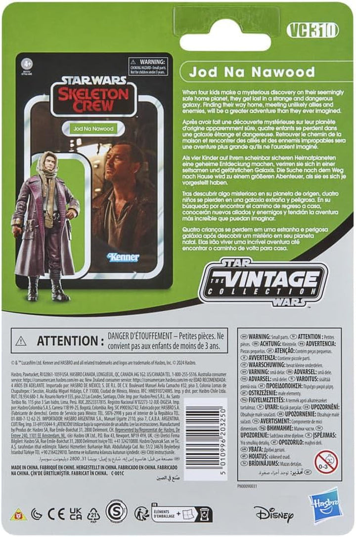 Star Wars Seria Vintage Jod NA Nawood, Skeleton Crew Action Figure To Collect (Scară 9.5 Cm) Action figures Naty Shop