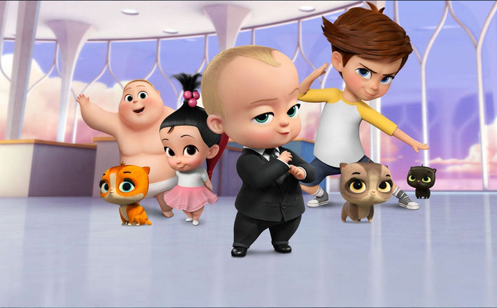Imagine comestibila, vafa, format A4, Boss Baby Imagini comestibile Nati Shop