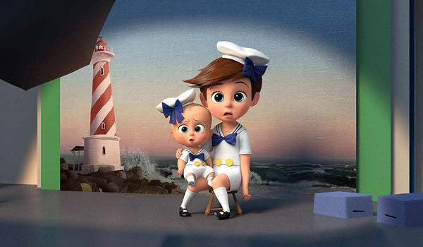 Imagine comestibila, vafa, format A4, Boss Baby Imagini comestibile Nati Shop