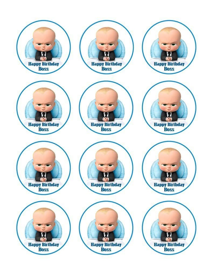 Imagine comestibila, vafa, format A4, Boss Baby Imagini comestibile Nati Shop