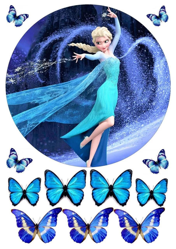 Imagine comestibila, vafa, format A4, Frozen Imagini comestibile Nati Shop