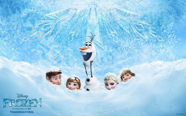 Imagine comestibila, vafa, format A4, Frozen Imagini comestibile Nati Shop