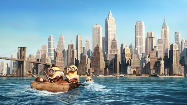 Imagine comestibila, vafa, format A4, Minions Imagini comestibile Nati Shop
