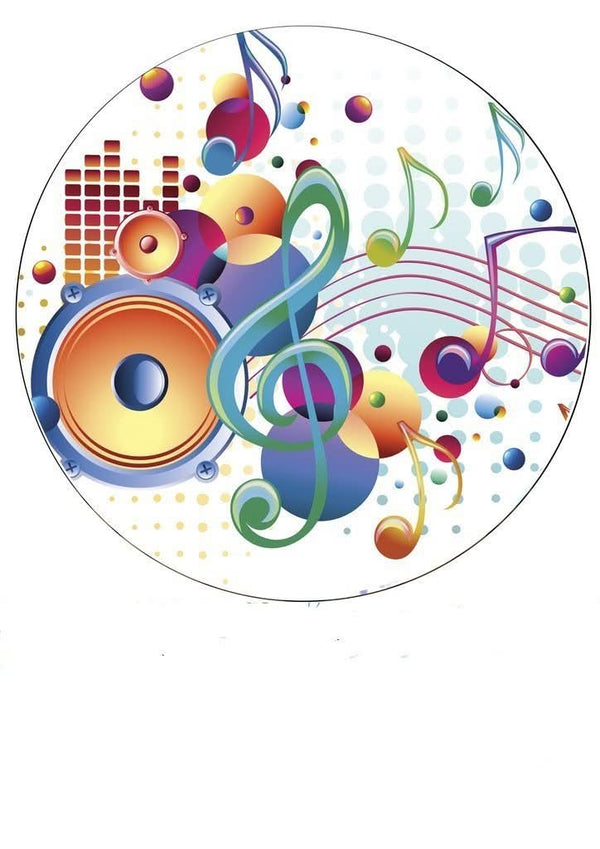 Imagine comestibila, vafa, format A4, NOTE MUZICALE Imagini comestibile Nati Shop