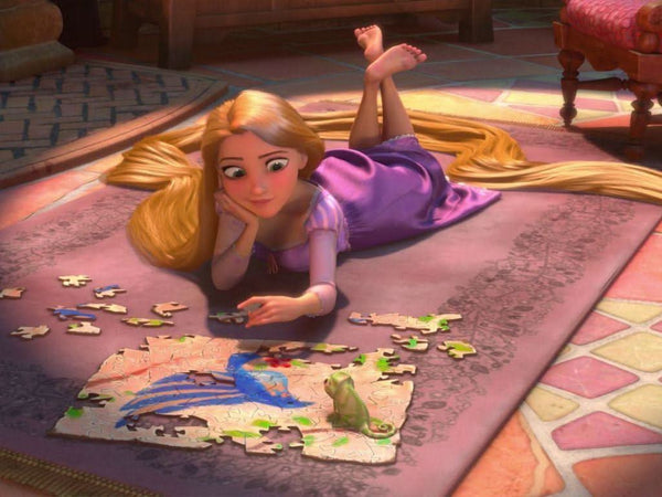 Imagine comestibila, vafa, format A4, Rapunzel Imagini comestibile Nati Shop