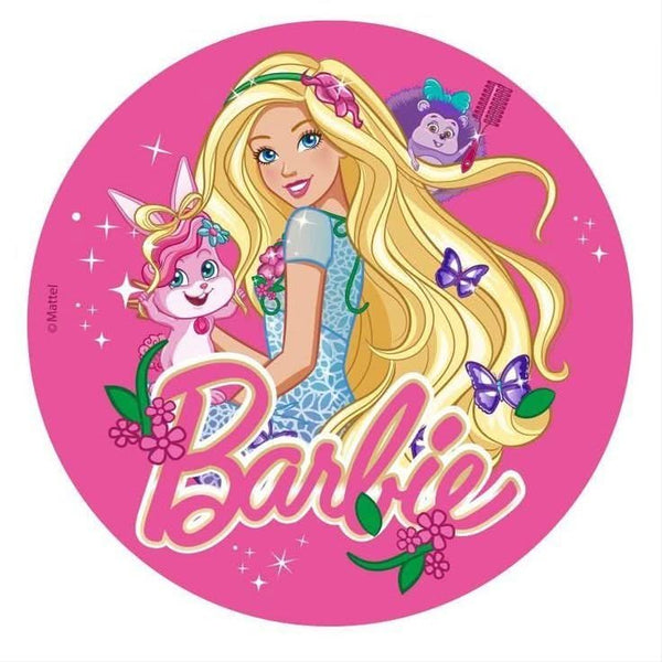 Imagine comestibila, vafa sau icing, format A4, Barbie Imagini comestibile Nati Shop
