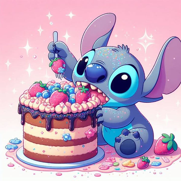 Imagine comestibila, vafa sau icing, format A4, Lilo and Stitch Imagini comestibile Nati Shop
