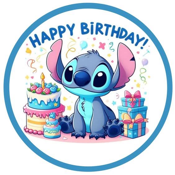 Imagine comestibila, vafa sau icing, format A4, Lilo and Stitch Imagini comestibile Nati Shop