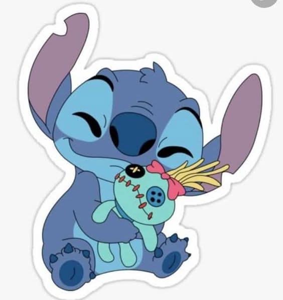Imagine comestibila, vafa sau icing, format A4, Lilo and Stitch Imagini comestibile Nati Shop