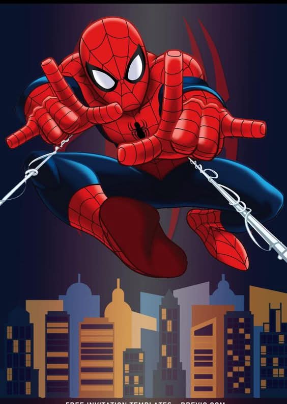Imagine comestibila, vafa sau icing, format A4, Spiderman Imagini comestibile Nati Shop