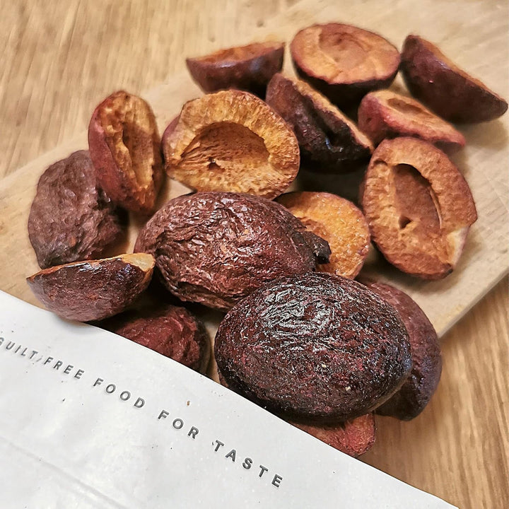 Prune liofilizate | Prune liofilizate 100% naturale | Fără zahăr adăugat Dulciuri liofilizate sănătoase | Prune liofilizate Fructe liofilizate Fructe liofilizate ZingyZoo Produse deshidratate Magazinul meu